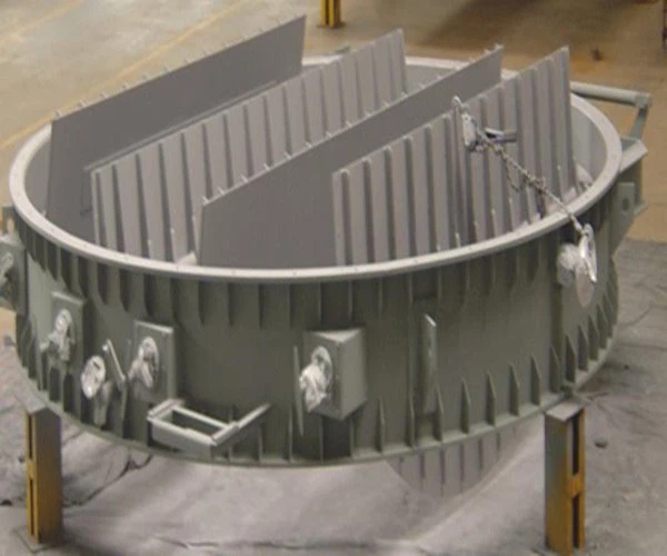 Przepustnica głównego stosu typu przesłony