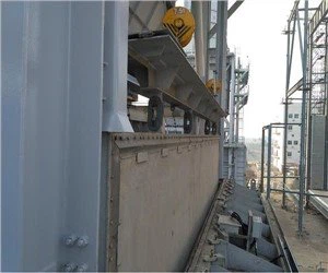 System przepustnicy gilotynowej o wysokiej stabilności